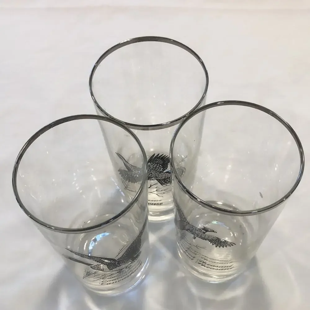 Set of 3 Federal Silver Rim Sportsman Game Bird 5-5/8